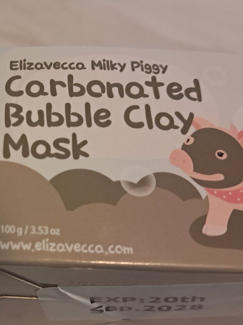 ELIZAVECCA CARBONATED BUBBLE CLAY MASK